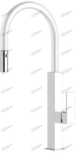 Remer Rubinetterie Смеситель для кухни с вытяжным душем Cucina Qk 73 b