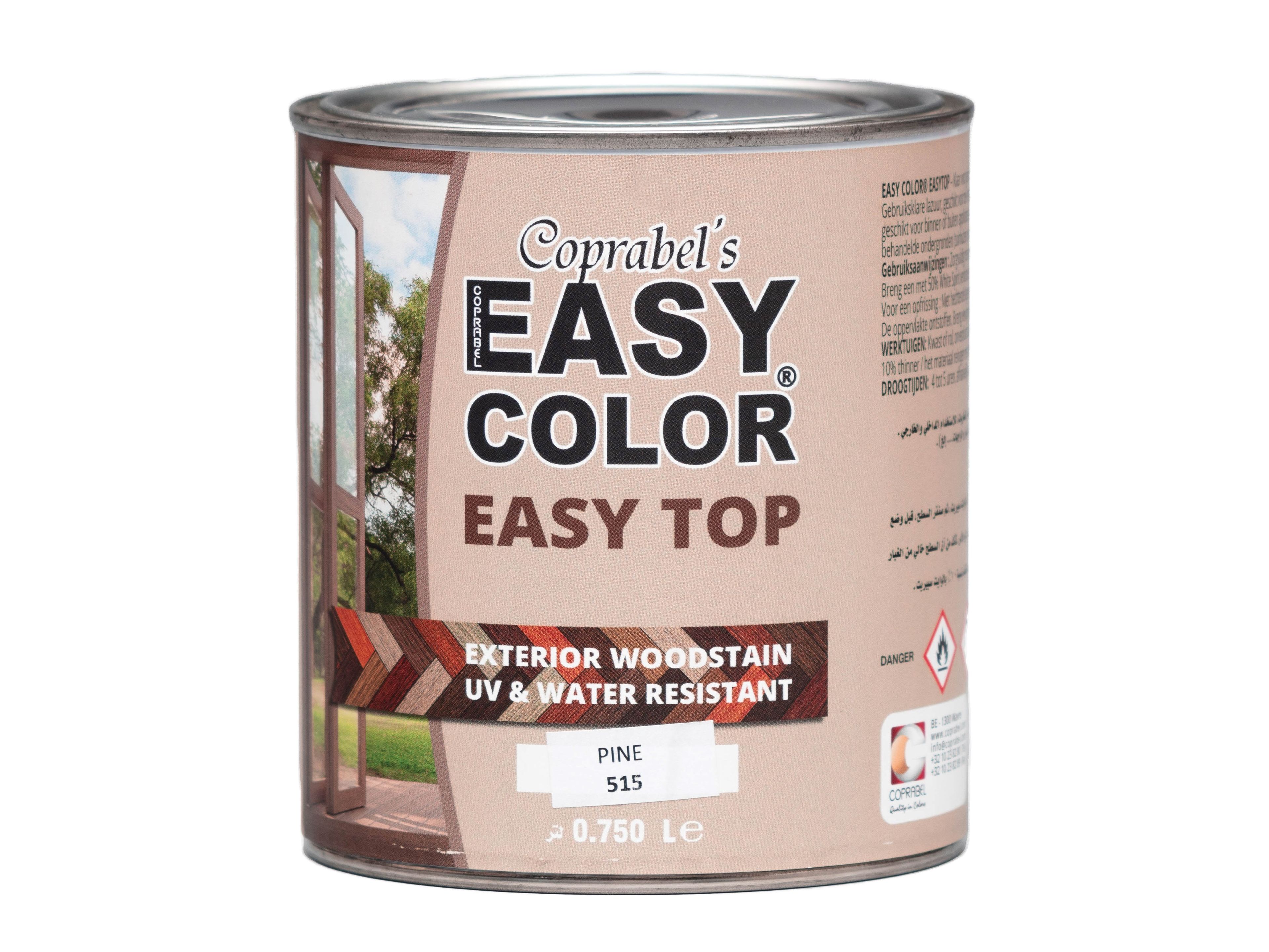 Прозрачный лак для наружного дерева COPRABEL EASYCOLOR® ARCH-00027418 - Вид №1