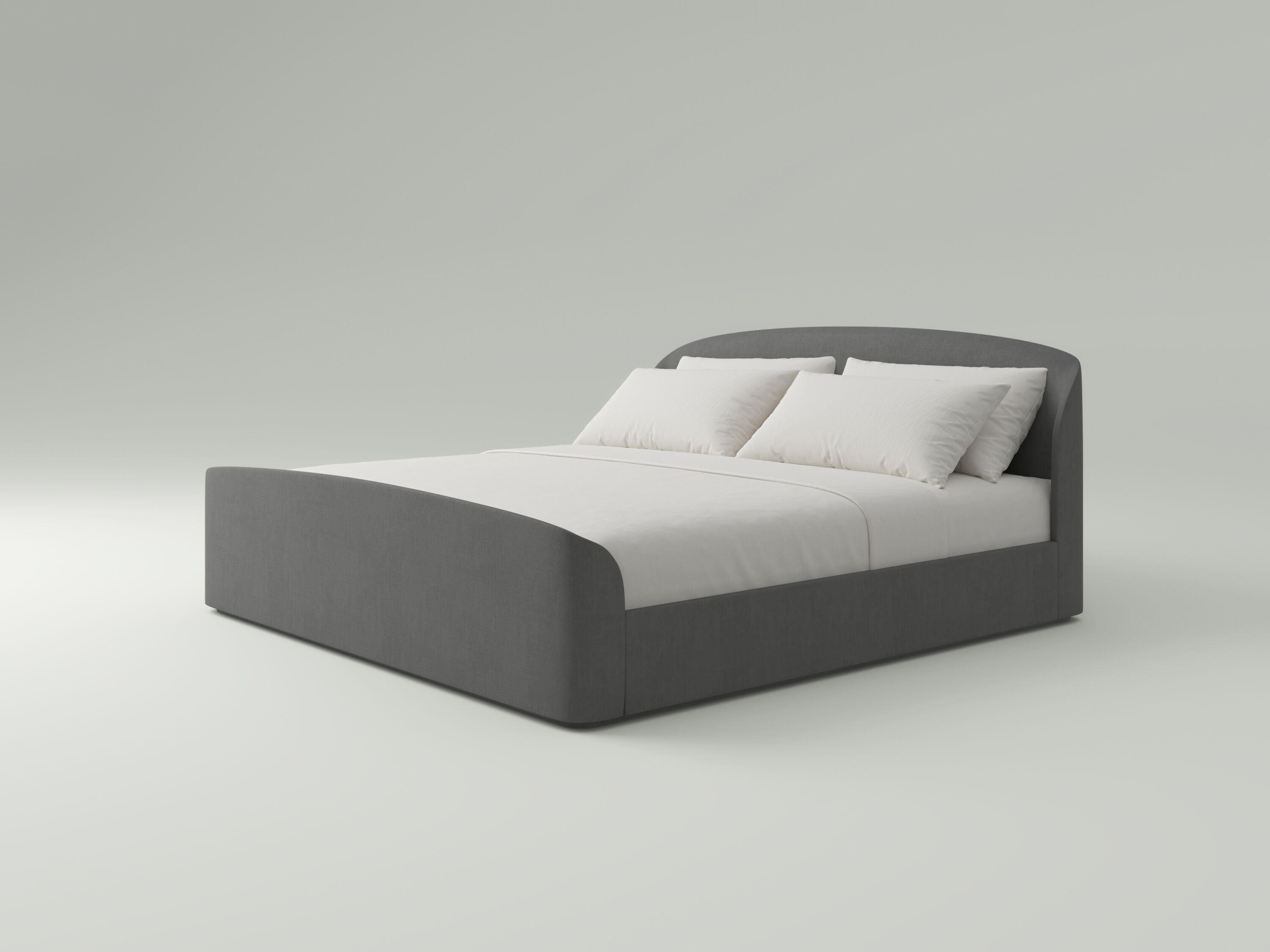 Мягкая двуспальная кровать NITZAN HOME EVA ARCH-00005561