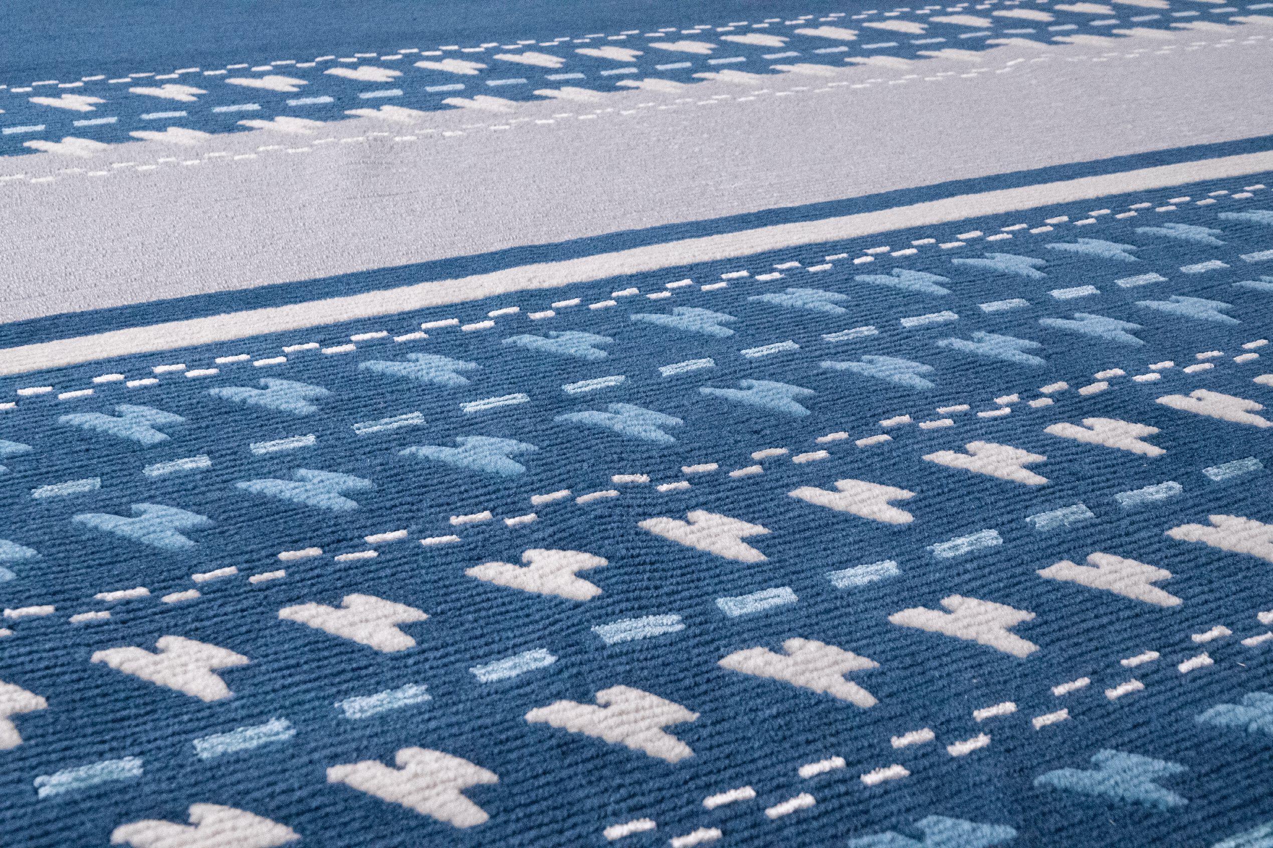 Прямоугольный ковер ручной работы Tapis Rouge Val Camonica Outdoor ARCH-00050660 - Вид №3