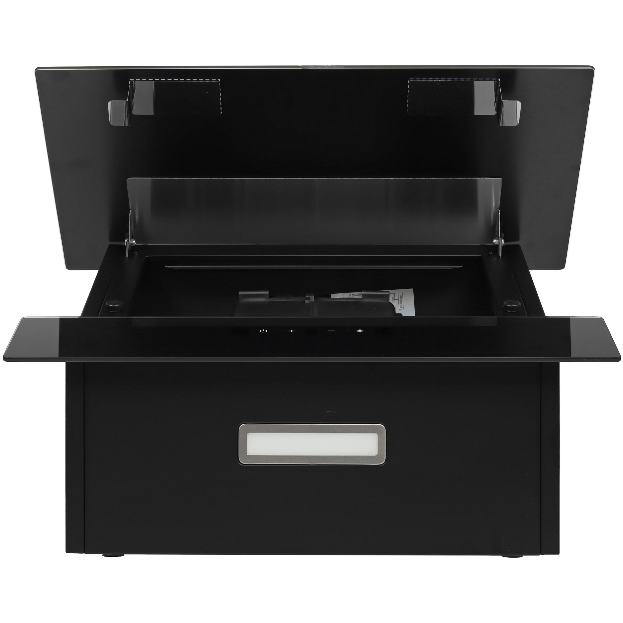 9159602 Вытяжка наклонная DEXP CH50-SV0 черный/черный STDN-0084517 - Вид №8