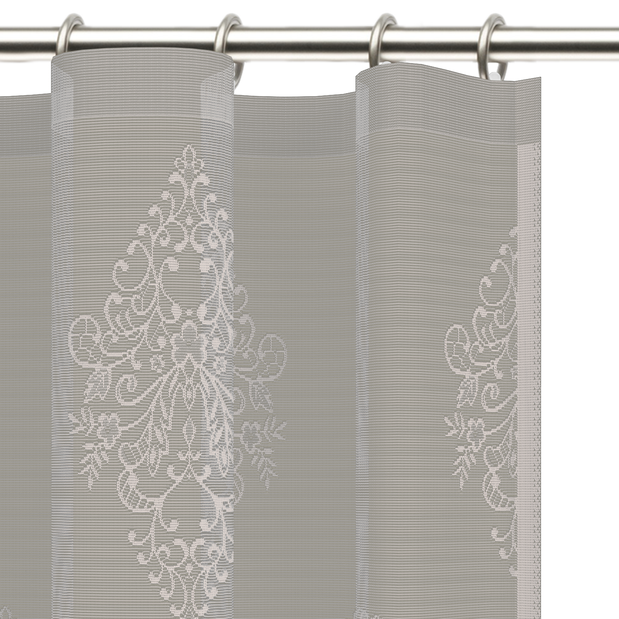 Santreyd Штора Шахерезада с вензелями 250х160 см экрю для кухни 89077304 STLM-0078036 - Вид №4