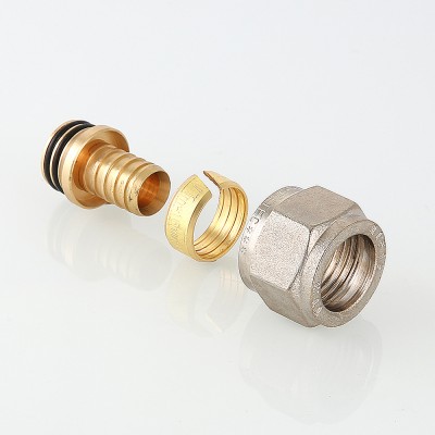 VTc.709.N.1622 Фитинг коллекторный для полиэтиленовой трубы Valtec 16 (2,2) мм  - Вид №5