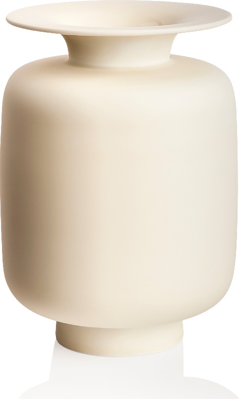 10618436 Furstenberg Ваза Furstenberg "Флюен" 25см (кремовая) Фарфор 