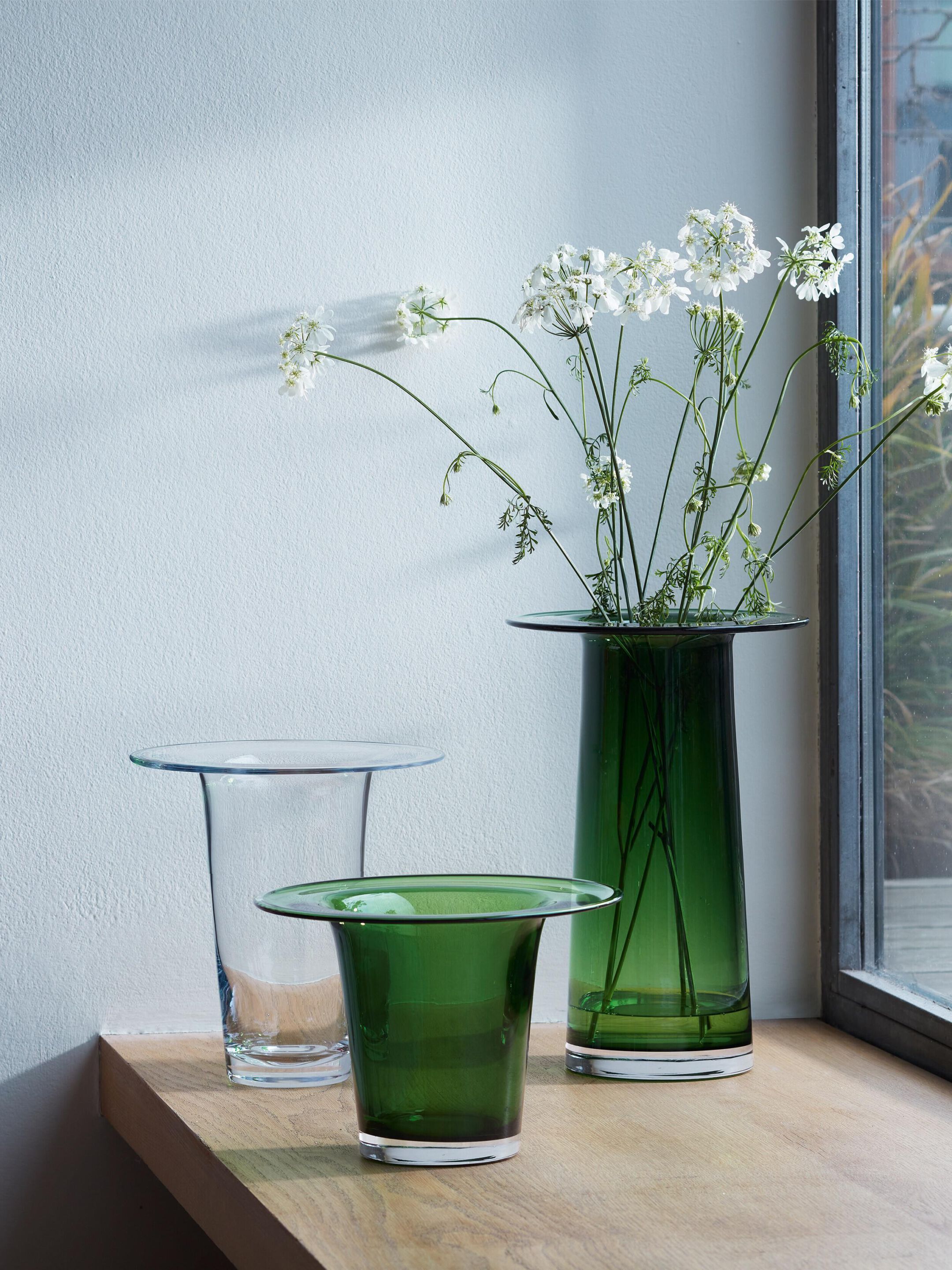 Ваза из дутого стекла LSA Виктория ARCH-00011575