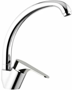 Remer Rubinetterie Смеситель для кухни, устанавливаемый на столешницу, с поворотным изливом Class line L 42