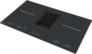 340.0597.249 Best, серия mythos, индукционная варочная поверхность со встроенной вытяжкой fmy 839 hi 2.0, 830 x 520 мм, черное стекло Franke