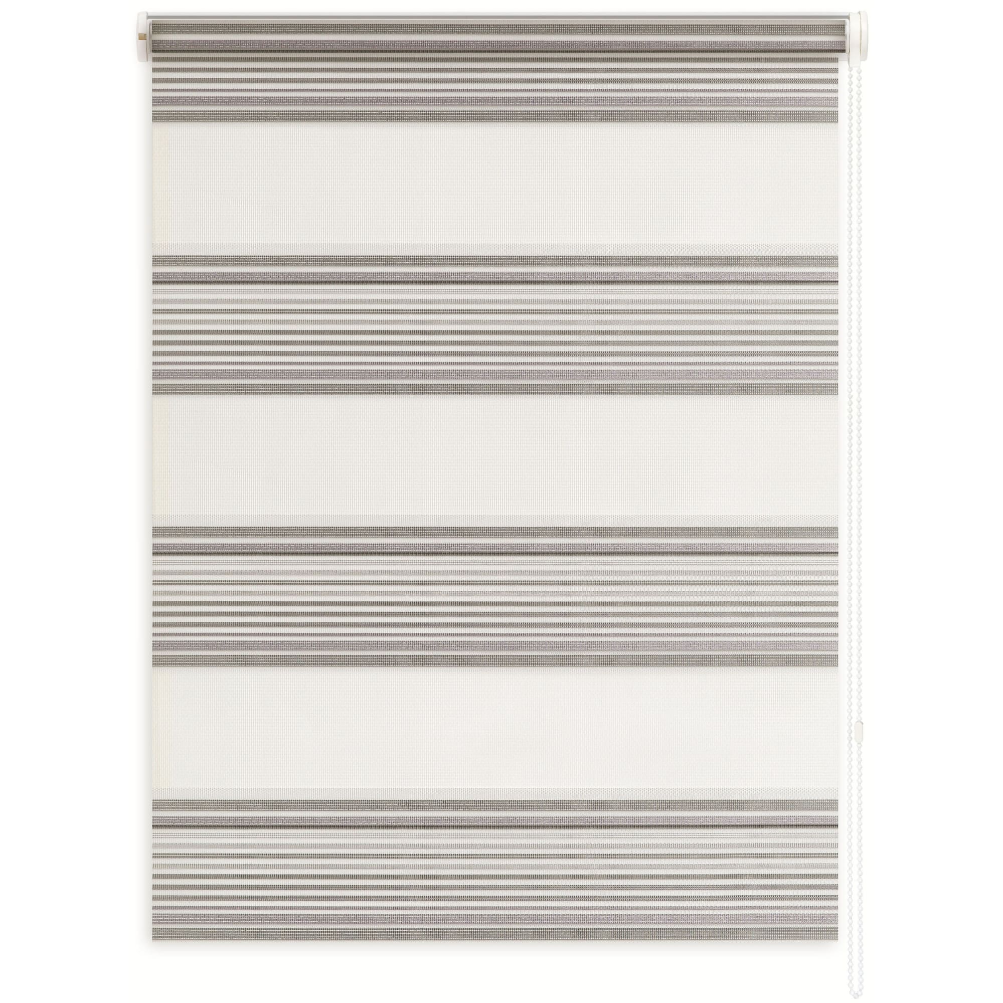 83502938 Штора рулонная день-ночь Miamoza Verona 120x160 см серая Santreyd 