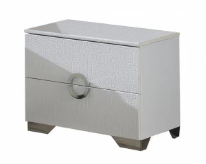 Тумбочка прикроватная белая CO ESF FIUME 043978 Белый