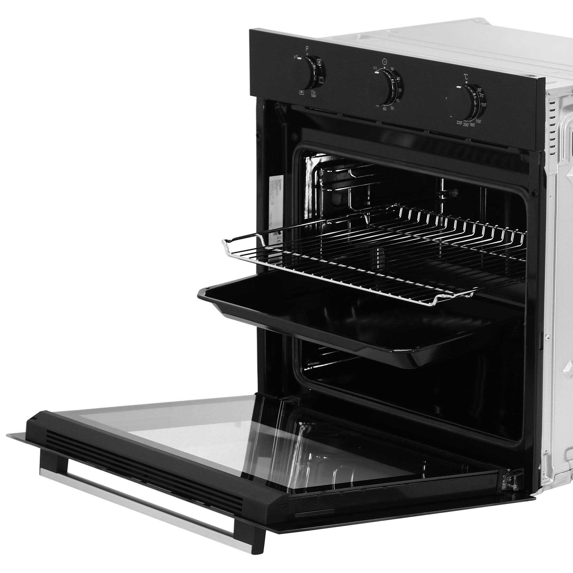 9987776 Электрический духовой шкаф Indesit IFE 3634 BL черный STDN-0048775 - Вид №6