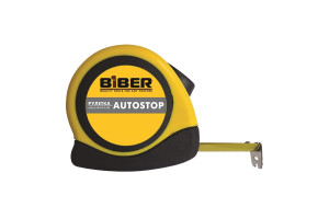 15738316 Рулетка (обрезиненный корпус, 3 м х 16 мм) AUTOSTOP 40071 тов-173001 Biber