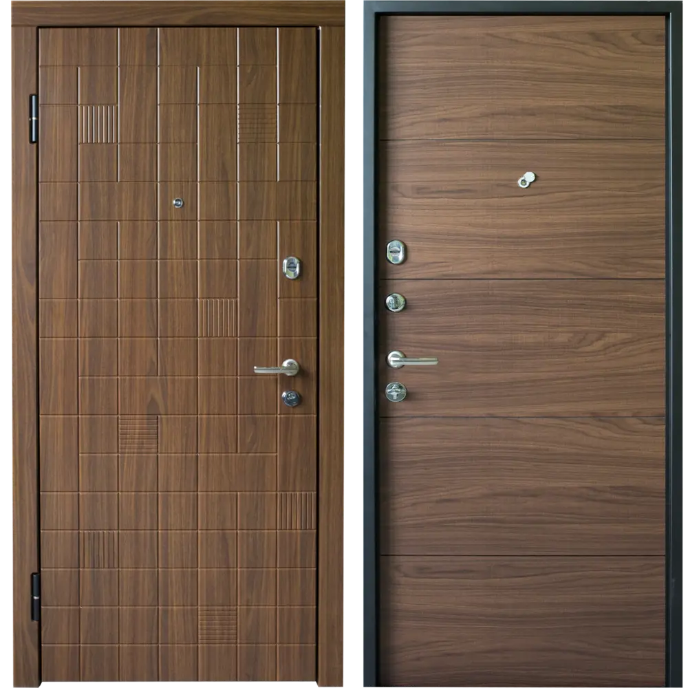 Дверь входная металлическая Модерн, 860 мм, левая, цвет белый BELWOODDOORS STLM-2123331