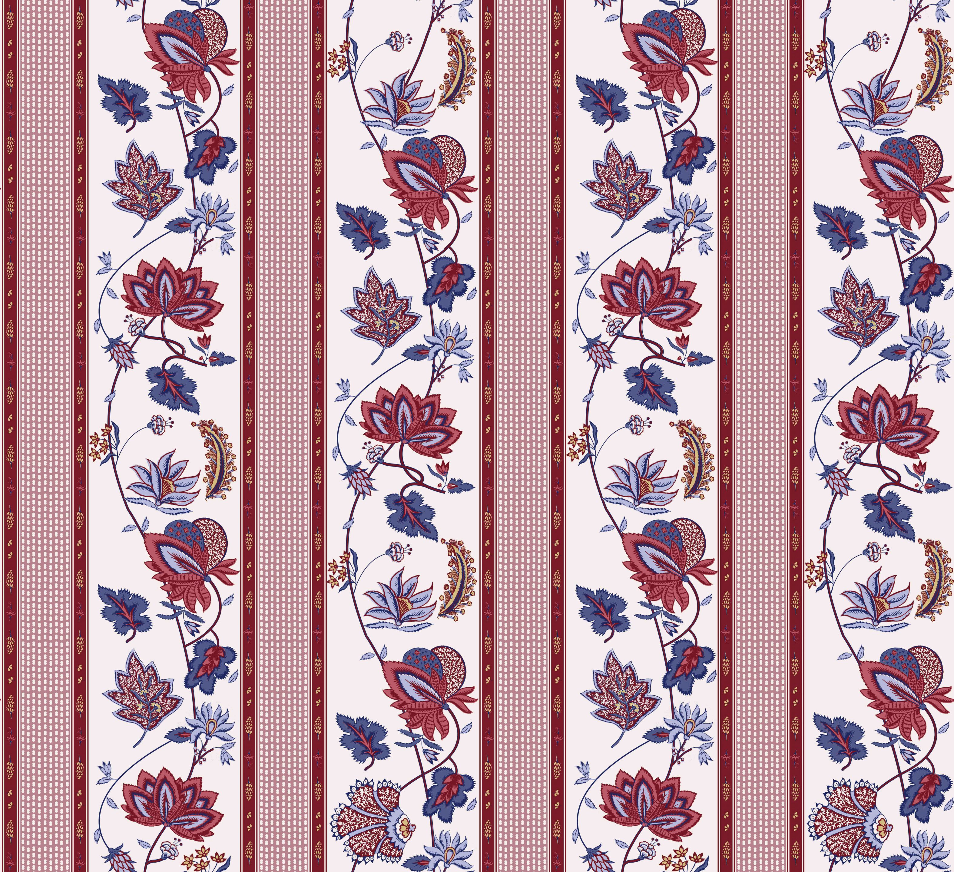 Цветочные узоры нетканые обои LELIEVRE Quenin-Belle Époque ARCH-00044249 - Вид №12