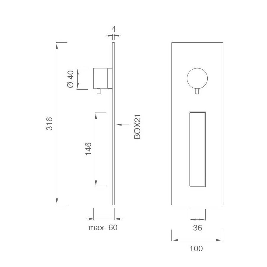 Смеситель-термостат / FRE 84 S CEADESIGN sun-id-378153 - Вид №2
