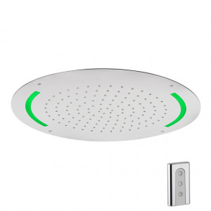82164 Встраиваемая головка ø550 / дождевая струя + свет: с дистанционным управлением HORUS Range Hydro