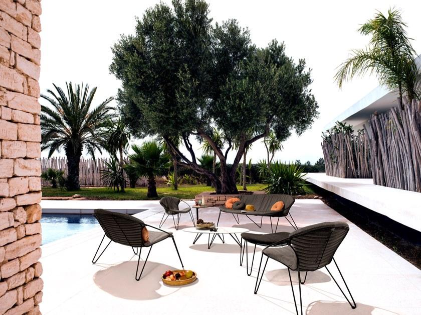 Joli Мягкое штабелируемое кресло из ткани Wire sun-id-1443426 - Вид №1