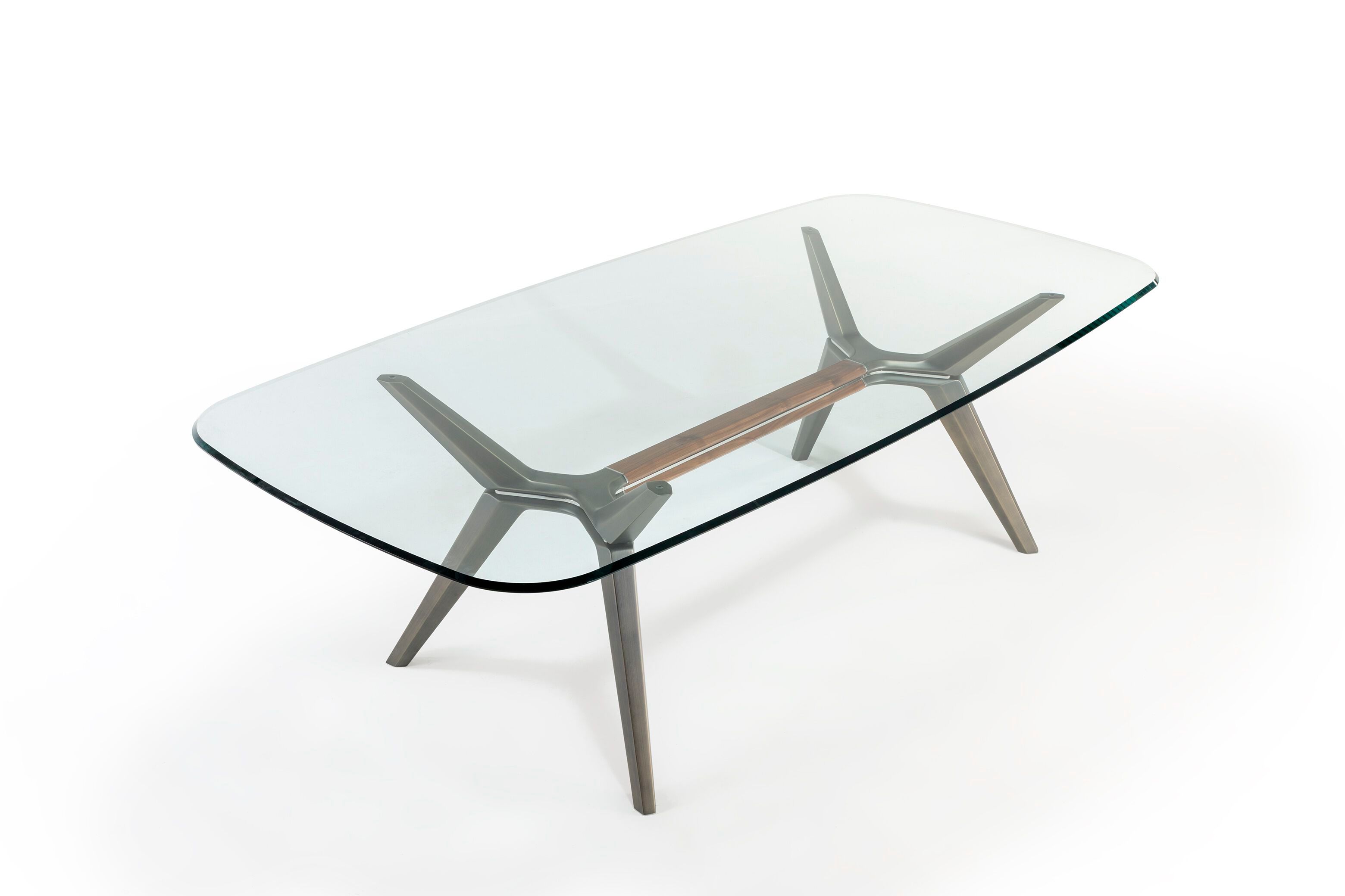 Прямоугольный стеклянный стол REFLEX Горизонт ARCH-00146158 - Вид №4