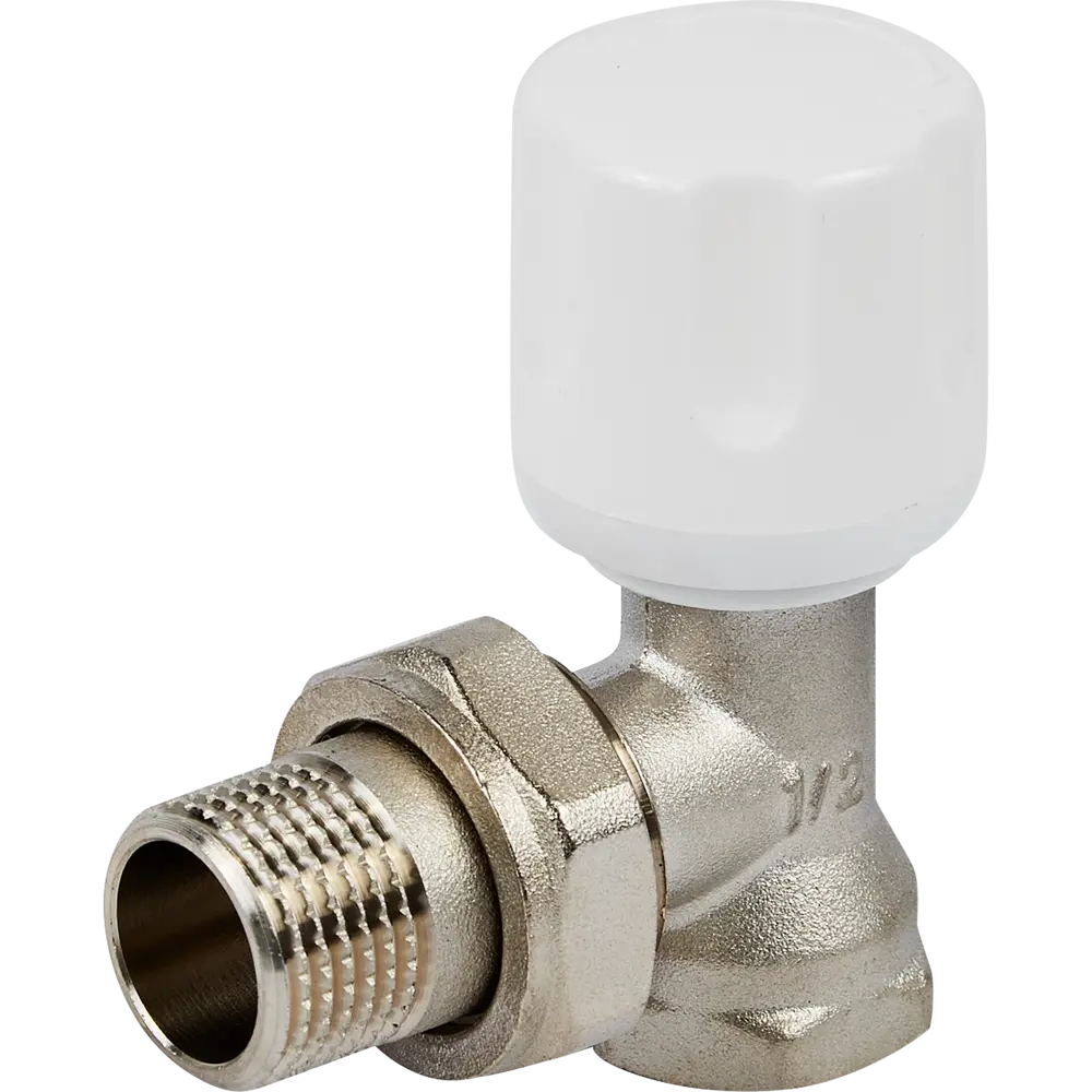 Клапан для радиатора угловой Heizen 1/2" латунь STLM-2010686