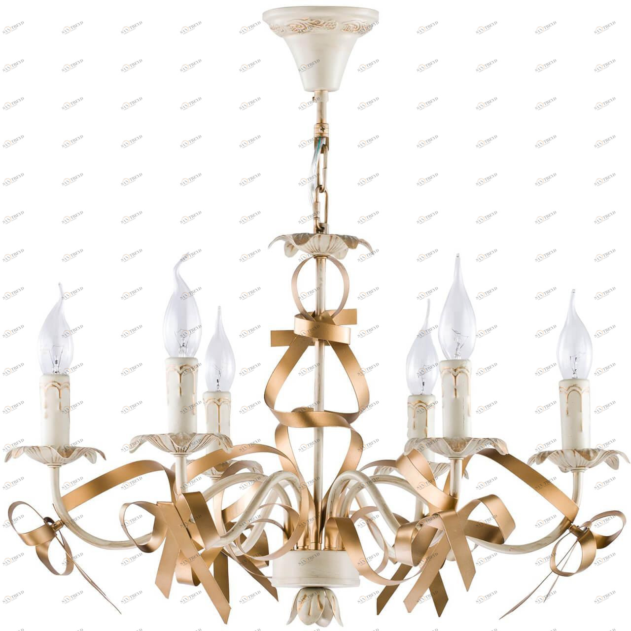 Подвесная люстра Freya Arco FR2045-PL-06-WG FREYA ARCO 186101 Золотой