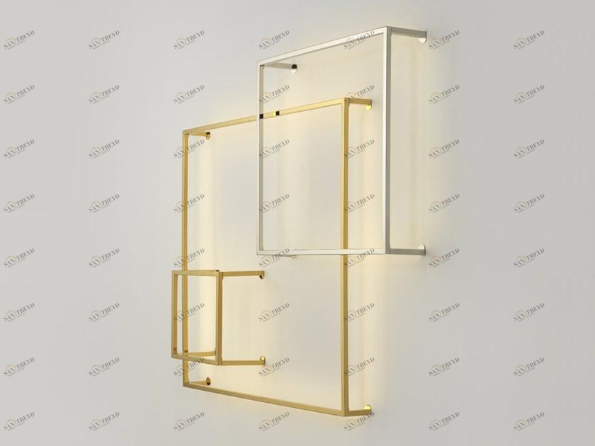 Aromas del Campo Настенный светильник из металла Cube A1213