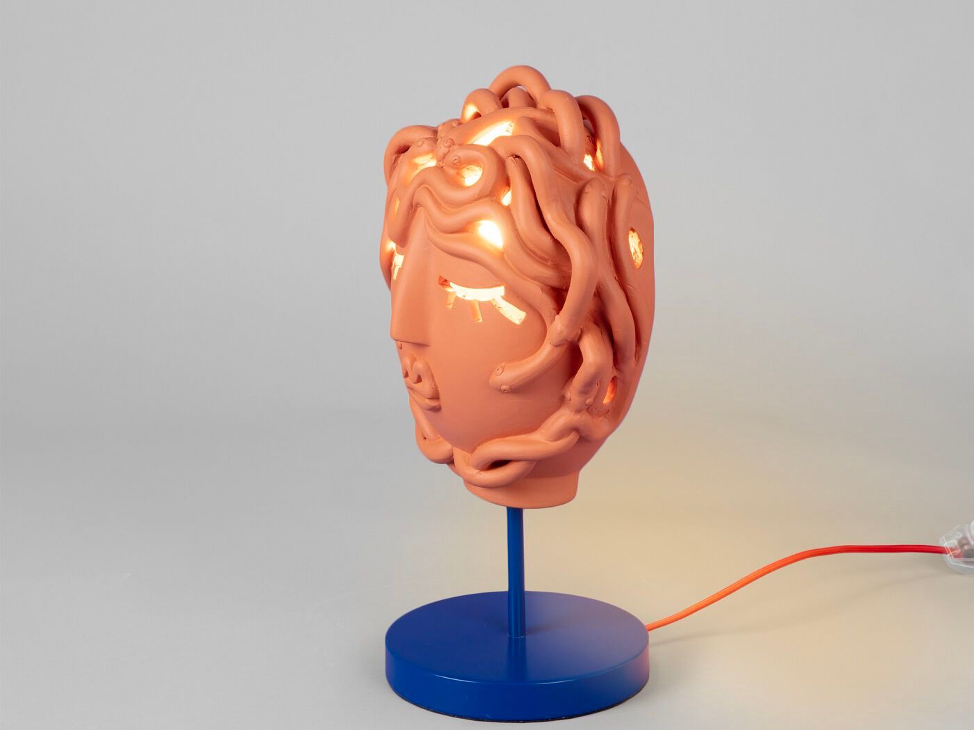 Терракотовая настольная лампа Seletti Magna Graecia ARCH-00002400