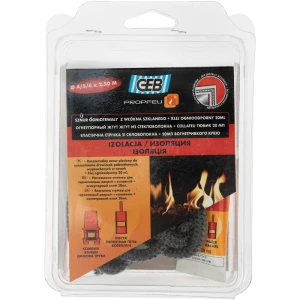 Комплект для герметизации приборов топок (жгуты 4/6 мм x 2.5 м и клей 20 г)