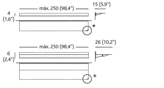 Экструдированная алюминиевая полка BD Barcelona Aluminium ARCH-00049748 - Вид №13