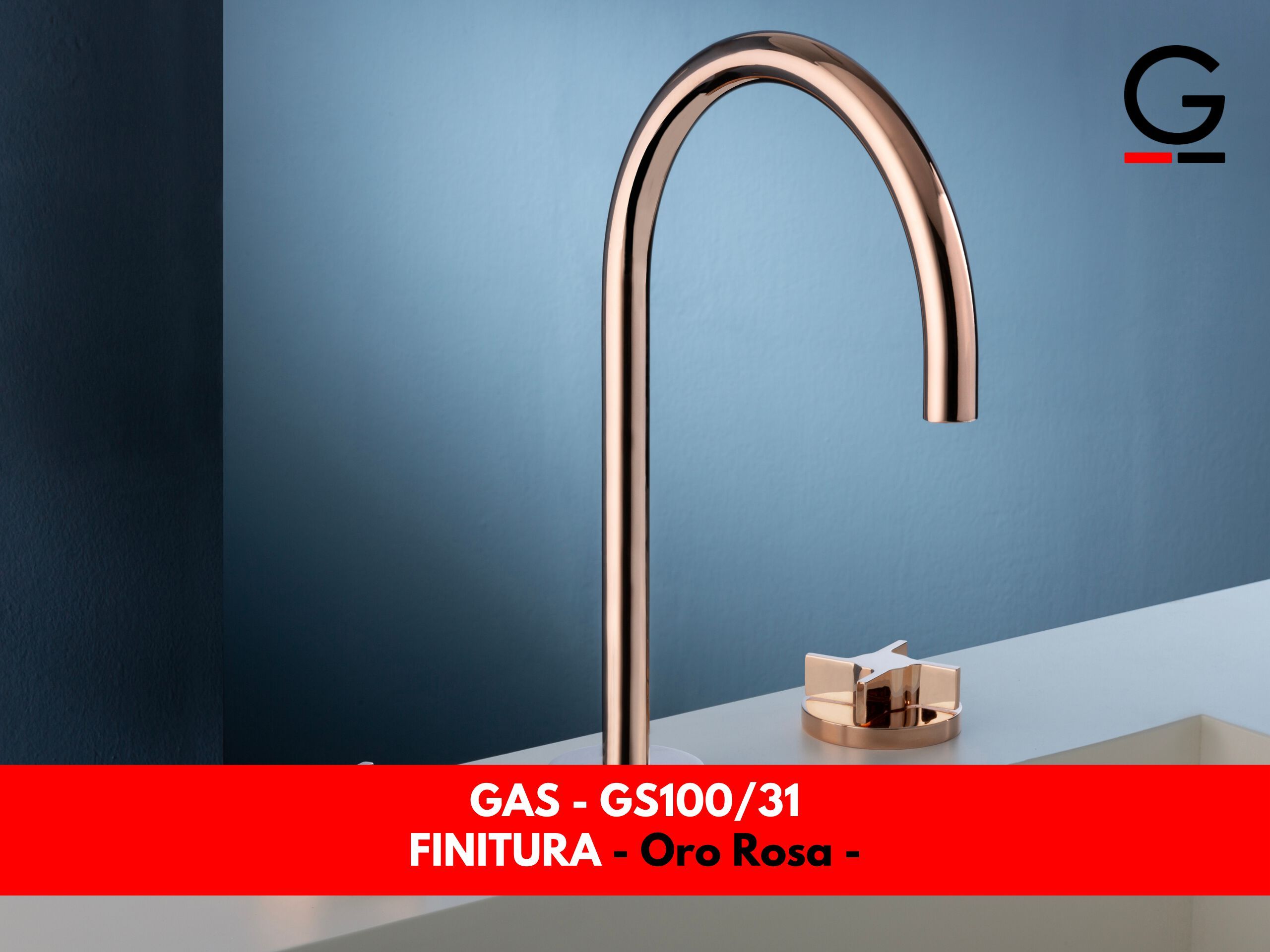 Смеситель для раковины GATTONI газ ARCH-00066854 - Вид №1