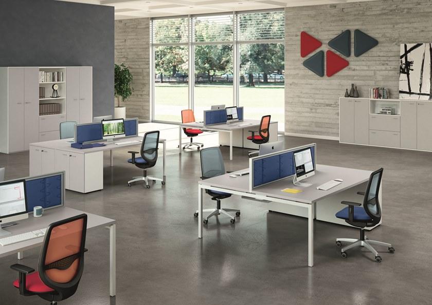 Quadrifoglio Поворотный офисный стул из ткани Okay sun-id-1354813 - Вид №5