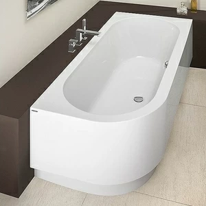 Ванна угловая HAPPY D 180x80 см с аэромассажем Deluxe