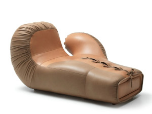 Кожаный Dormeuse