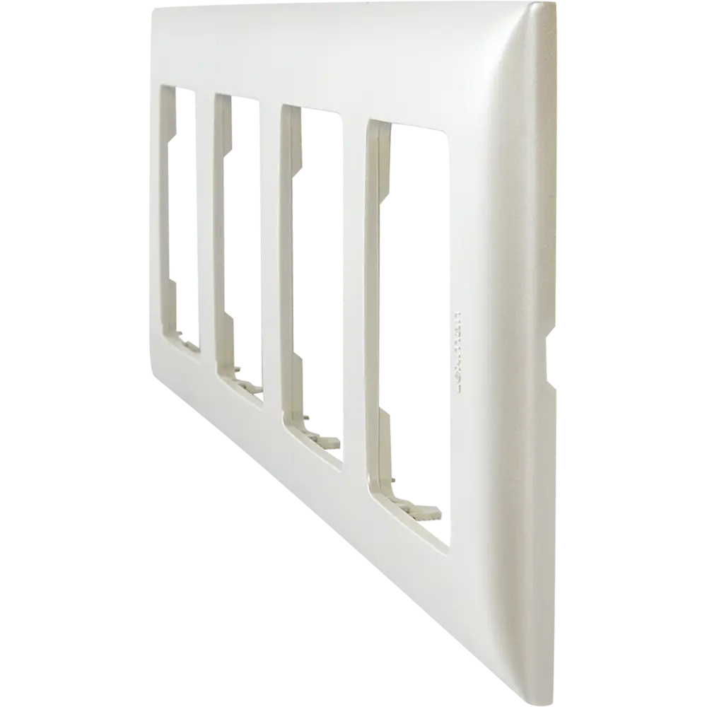 LEXMAN LILIAN - Декоративная рамка для розеток 4 поста, жемчужный оттенок 86761633 STLM-1107768 - Вид №2