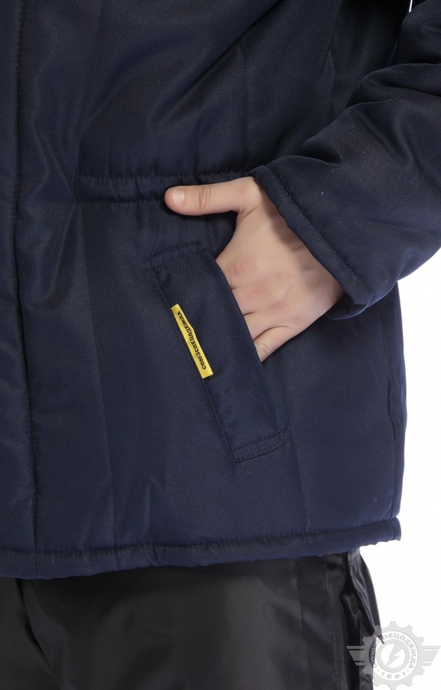 64964 Куртка "Дон" зимняя синяя  Зимняя спецодежда  размер 52-54/170-176  - Вид №7