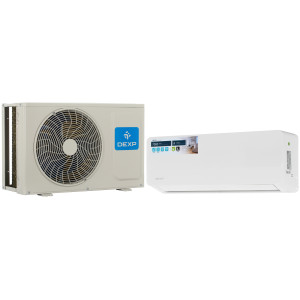 9130123 Кондиционер настенный сплит-система DEXP AC-CDW7INV белый
