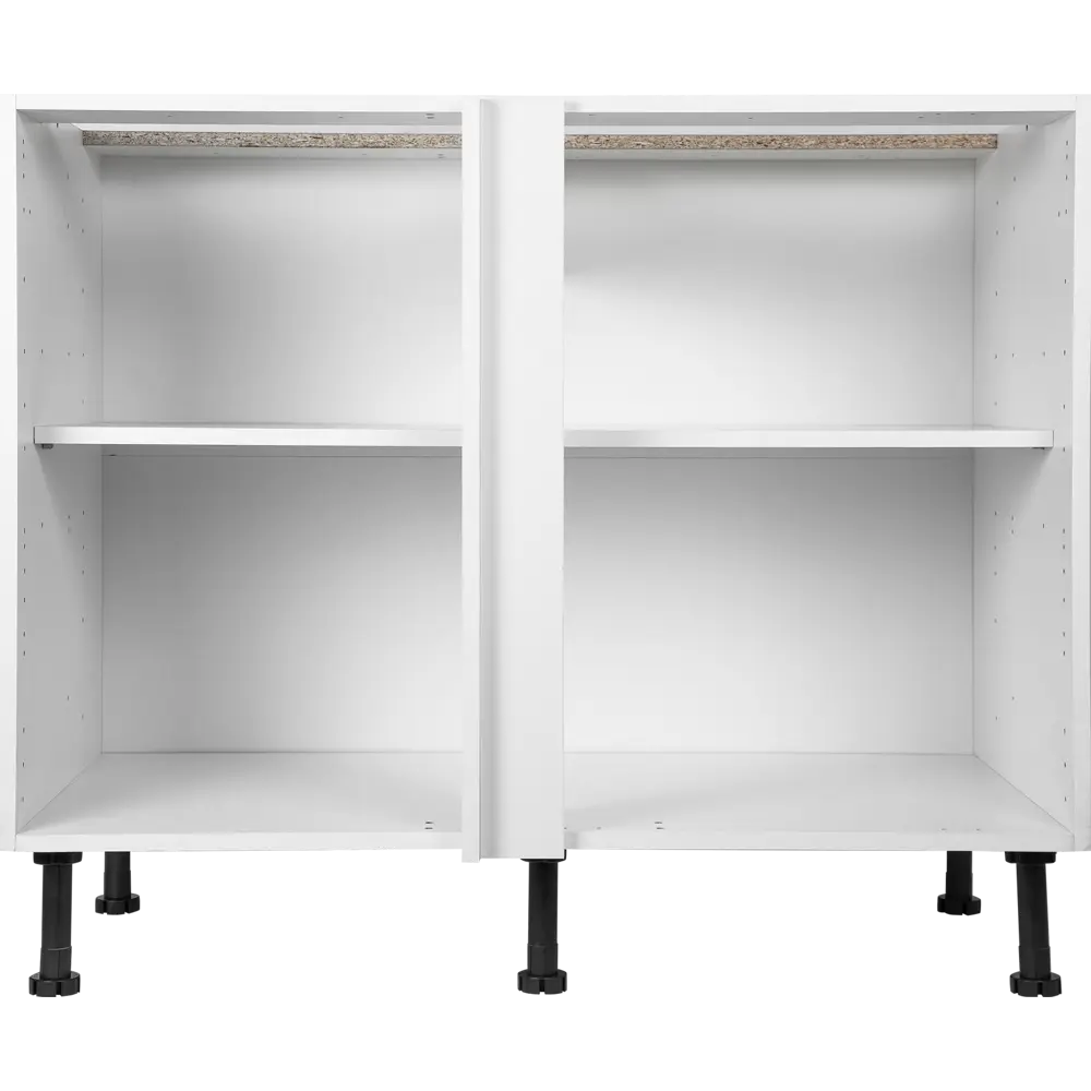 Каркас напольный угловой 100x70x56 см, ЛДСП, цвет белый 13251968 STLM-2169855 DELINIA  - Вид №1