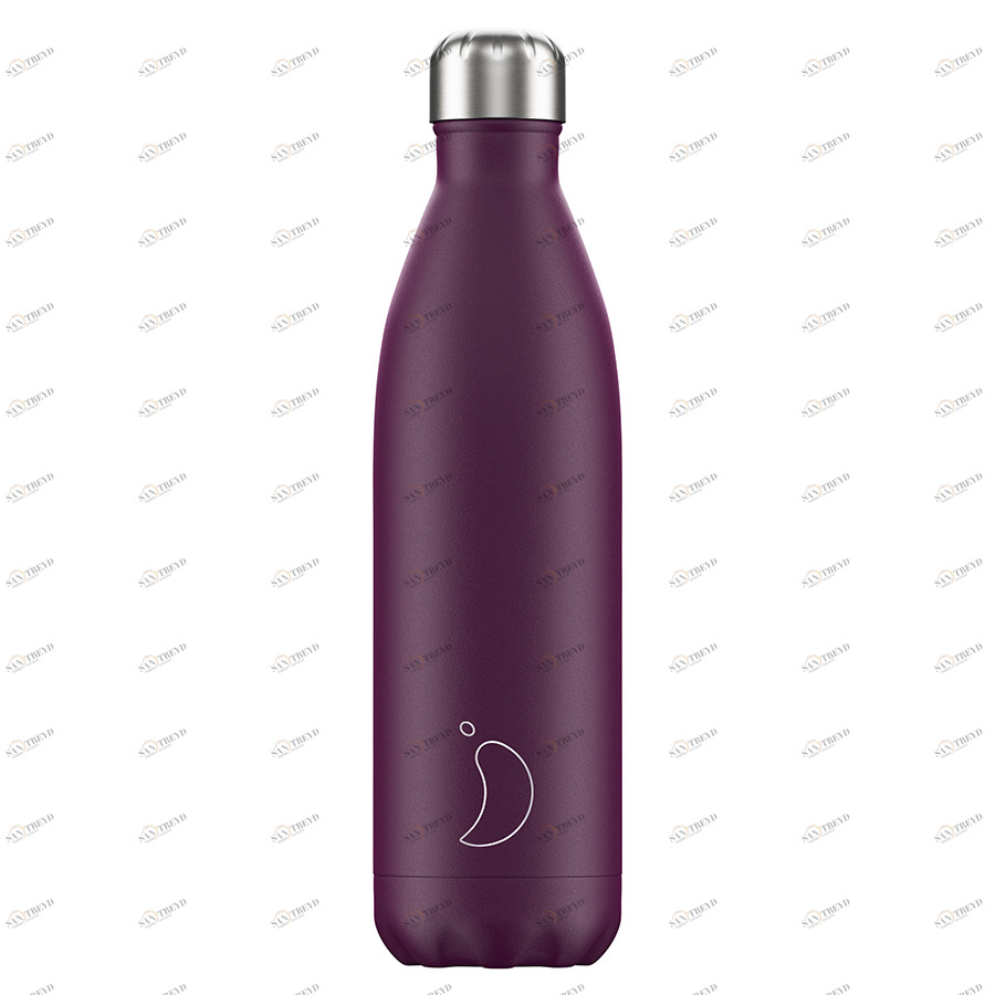 Термос 750 мл фиолетовый Matte Purple CHILLY'S BOTTLES ДИЗАЙНЕРСКИЕ 00-3947999 Фиолетовый 