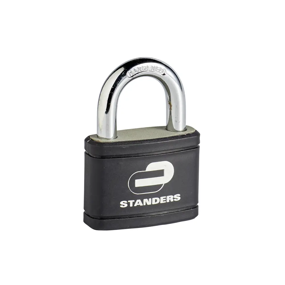 Навесной замок Standers чугунный 54x41 мм - надёжная защита 86255601 STLM-1327057