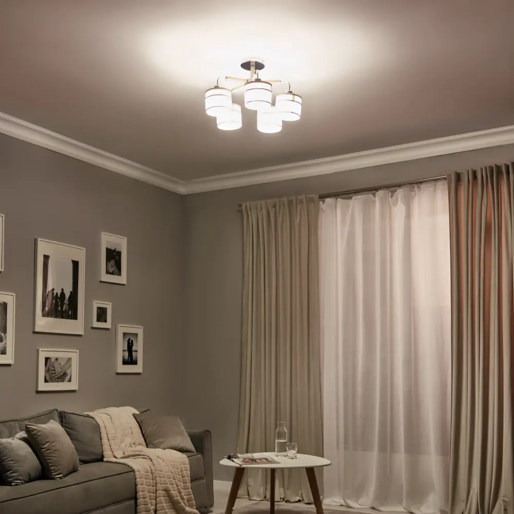 Потолочный светильник Freya FR5329-PL-05-CH с 5 плафонами в стиле модерн 89168203 STLM-0079404 - Вид №10