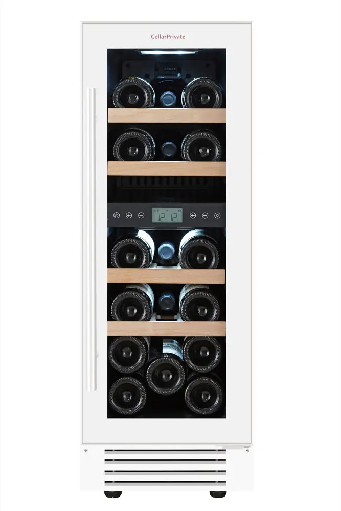 91023640 Винный шкаф Cellar Private CP017-2TW 29.50x82x57.50 см 17 бутылок цвет белый глянец STLM-0445480