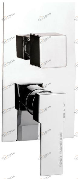 Remer Rubinetterie Смеситель для душа с двухпозиционным переключателем Qubika Q92
