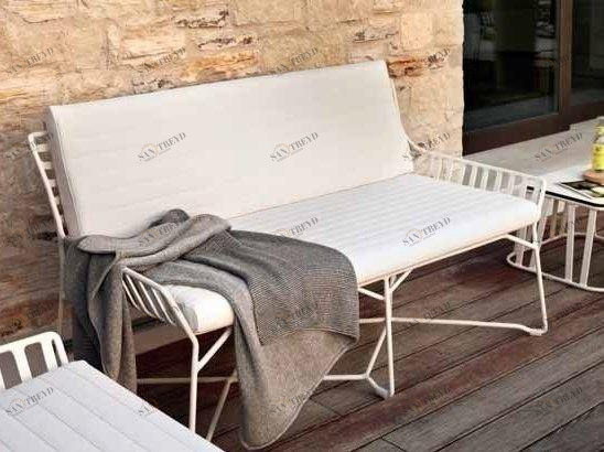 Roberti 2-местный садовый диван Hamptons graphics sun-id-1444516