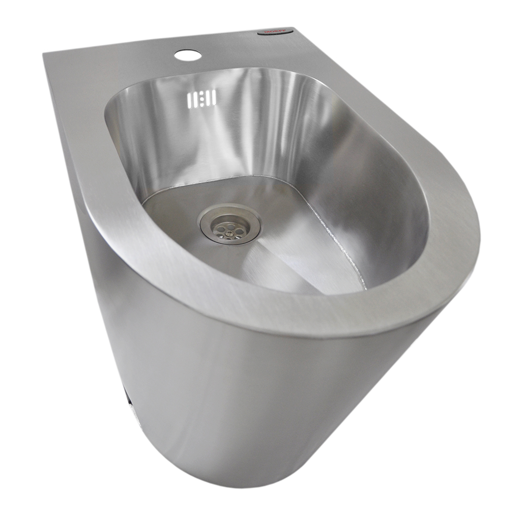 MF-227 Биде напольное из нержавеющей стали Public Steel  - Вид №1