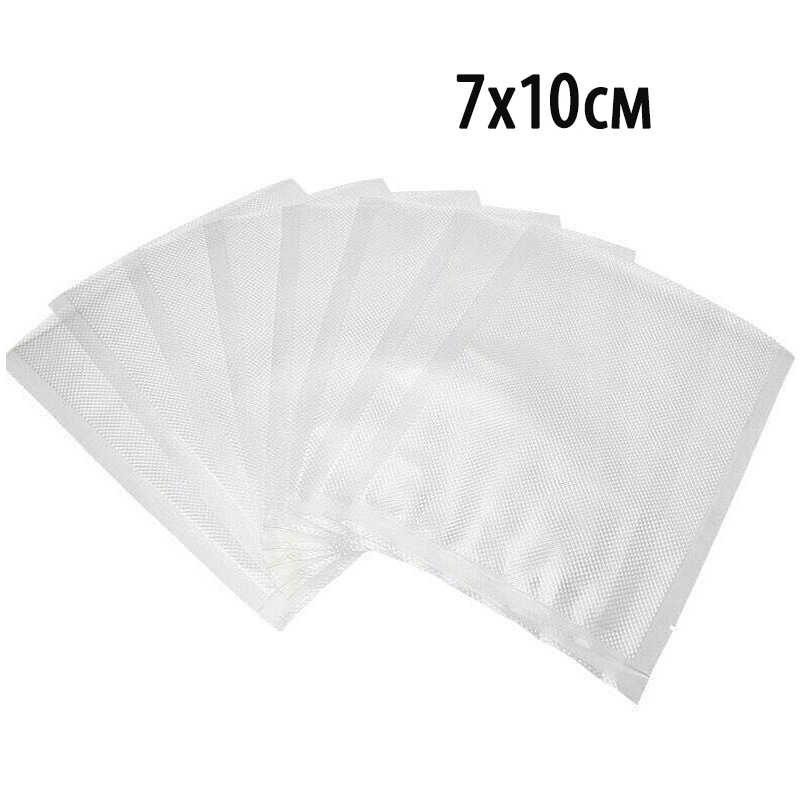 2419 Пакет для вакуумной упаковки продуктов. 7х10см (100шт) LAB.Space 