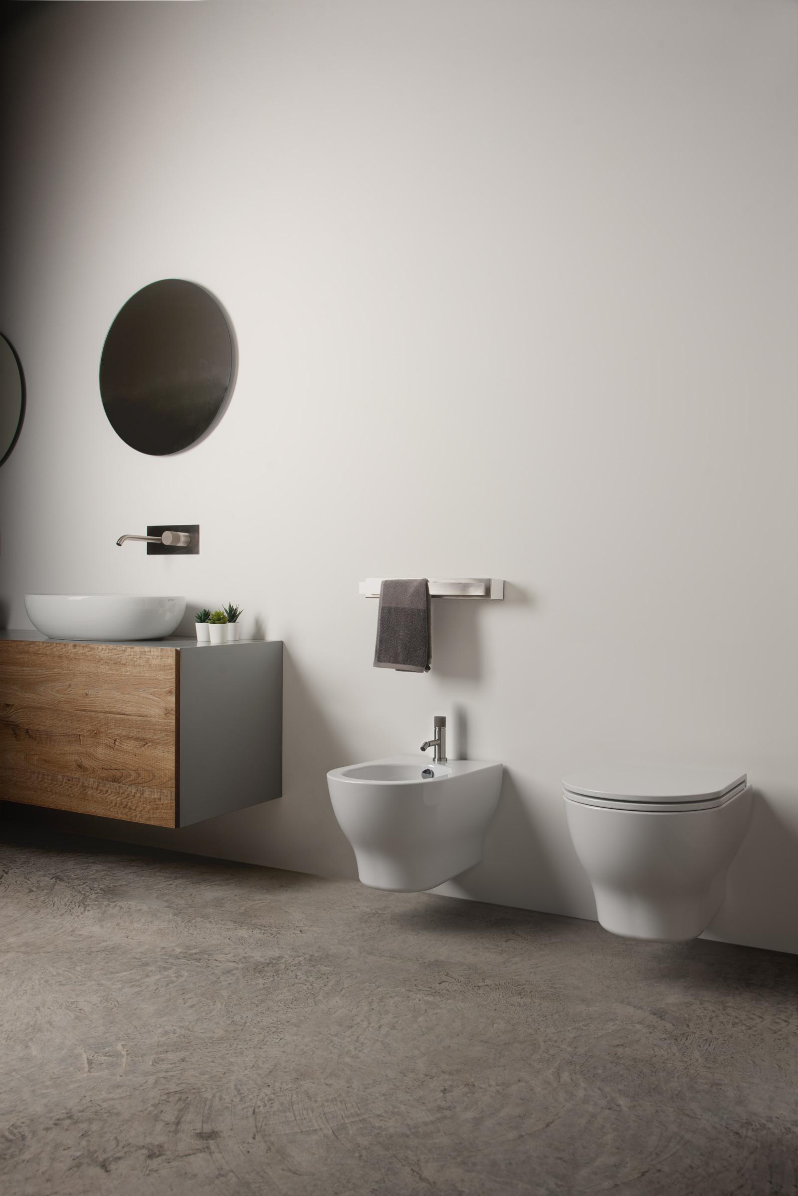 SPBISO0 Подвесное биде настенное GSG CERAMIC Speed - Вид №2