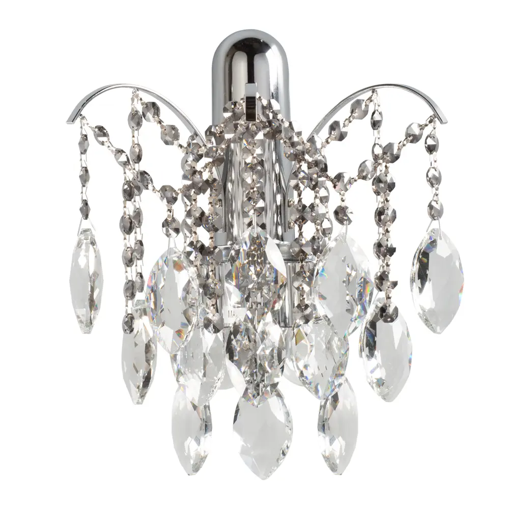 Бра «Бриз 9» E27х2 60 Вт цвет хром DE CITY STLM-2095672