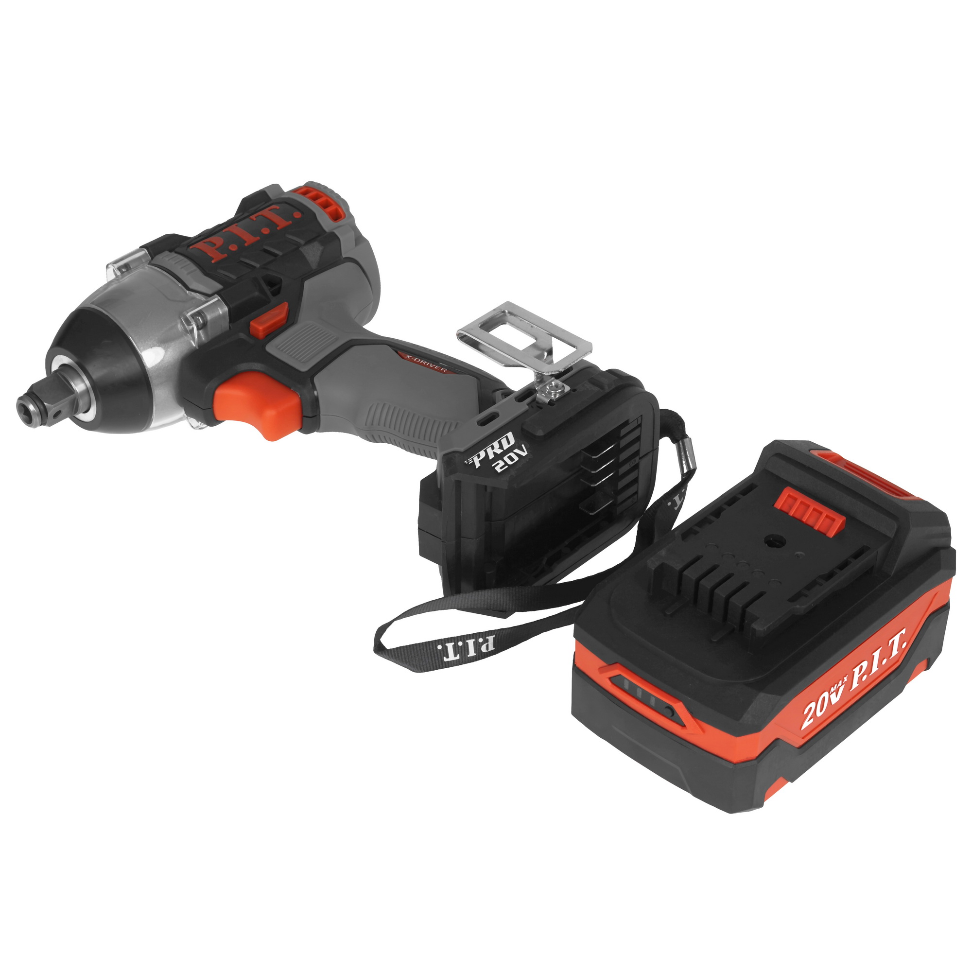 Гайковерт PIT PIW20H-300B/4 OnePower 20V 9086494 STDN-0032307 - Вид №5