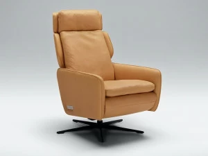 Sits Кресло Relax из кожи с 5 спицами и подголовником