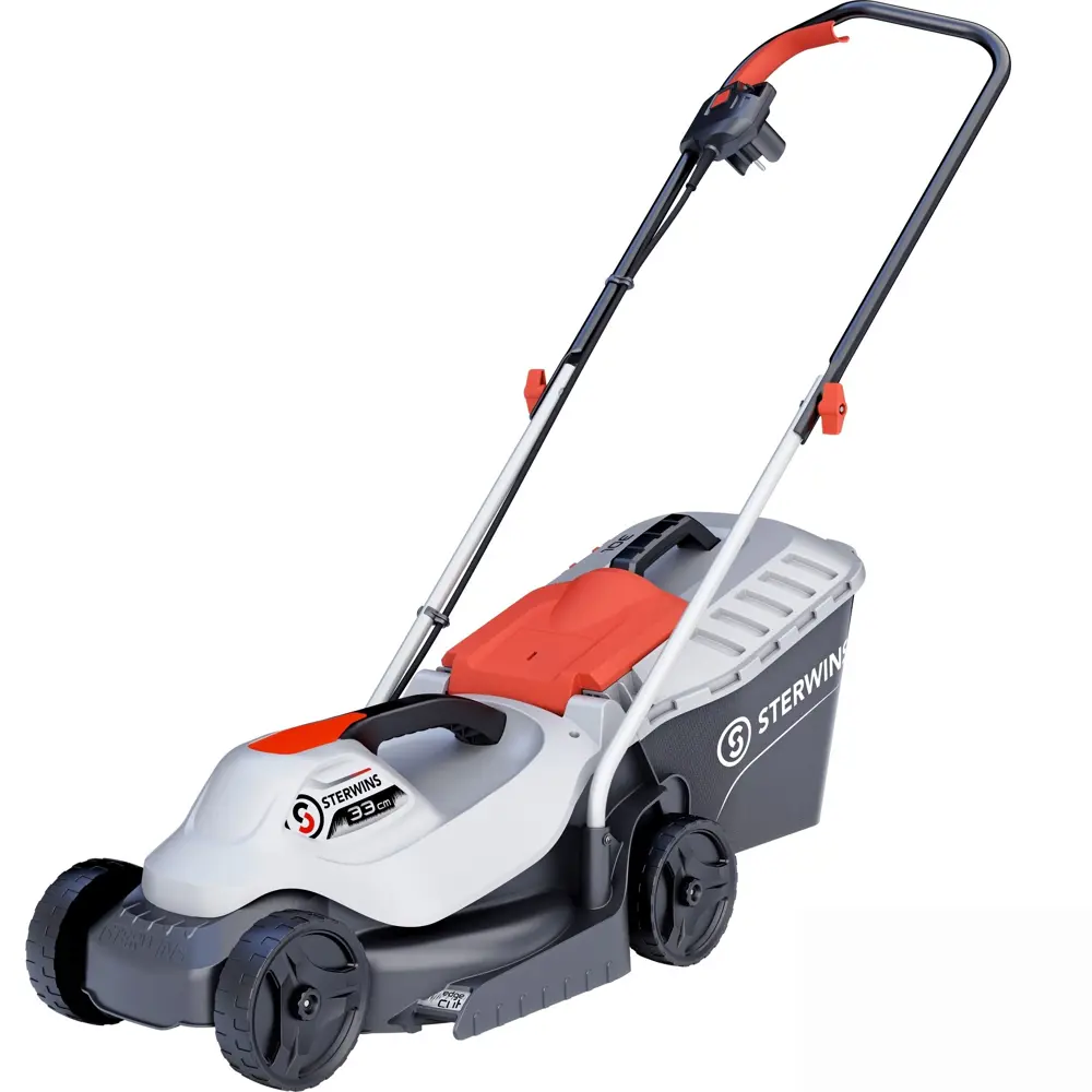 81968063 Газонокосилка электрическая Sterwins ELM1-33P.4 1200 Вт 33 см STLM-0016009  - Вид №1