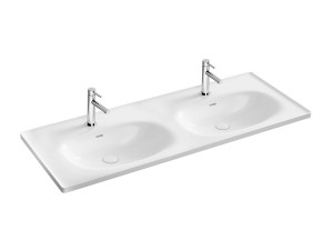 Керамическая двойная подвесная раковина