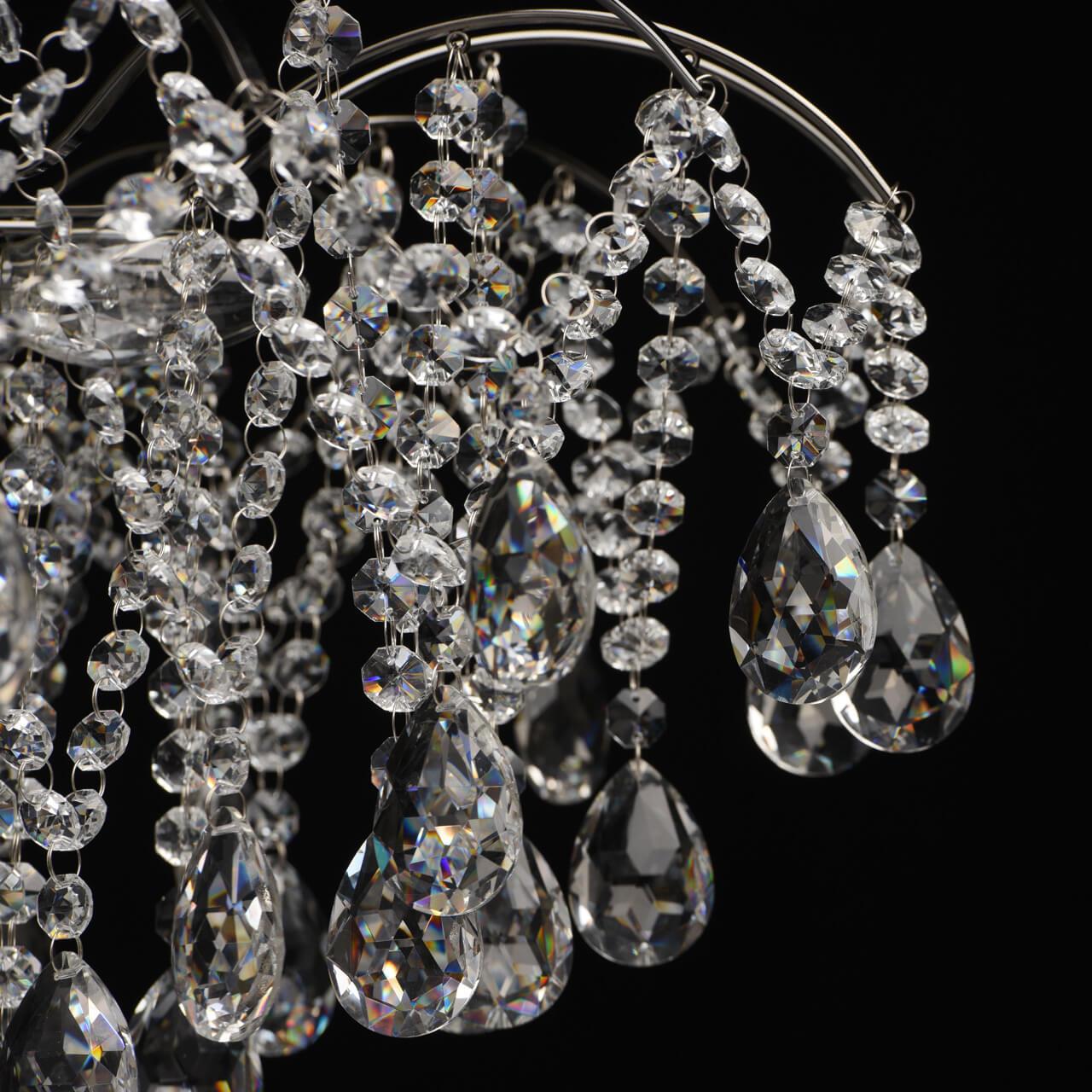 Потолочная люстра MW-Light Бриз 464018809 MW-LIGHT ДИЗАЙНЕРСКИЕ, БРИЗ 220044 Хром  - Вид №2